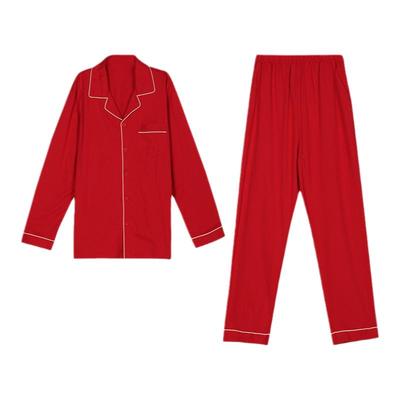 亲肤透气纯棉睡衣都市丽人情侣款