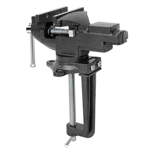 小台钳家用桌虎钳两用台虎钳小型工作台万向平口钳多功能快速夹持