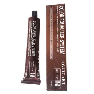 浅褐色染发剂染发膏自然覆盖黄发和少量白发低调流行黑棕黑茶色