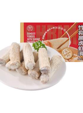 盒马 竹荪黑虎虾滑 120g
