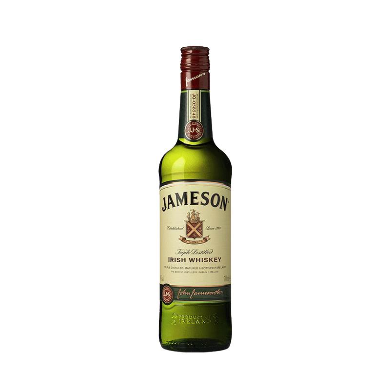 JAMESON尊美醇爱尔兰威士忌酒500ml进口烈酒占美神特调洋酒 正品