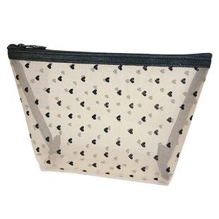 新款化妆包网纱收纳包便携旅行洗漱包小号零钱包口红化妆刷大容量