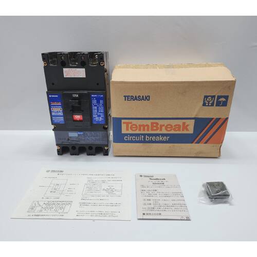 TERASAKI XH225NE 3POLE CIRCUIT BREAKER 125A