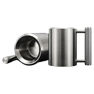 八公斤水杯8/10kg水杯健身哑铃杯304不锈钢杯子锻炼腕力运动礼物