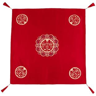 红盖头新娘结婚用的高级头纱2026新款秀禾头饰婚礼婚庆用品大全