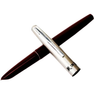 英雄330暗尖美工书法翘头吸墨钢笔 黑色绿色深红上海英雄送墨水