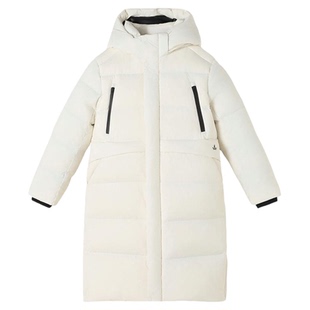 Navigare意大利小帆船儿童米色鹅绒服26冬新年女童中长款羽绒外套
