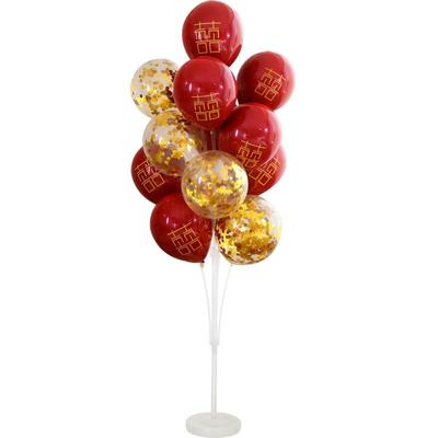 【送备用球+气筒】气球立柱