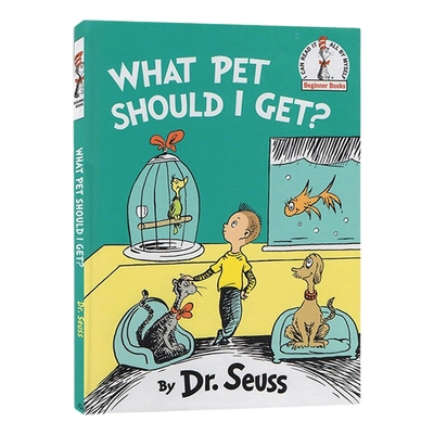 英文原版 What Pet Should I Get 我应该养什么宠物 精装绘本 英文版 进口英语原版书籍儿童图书