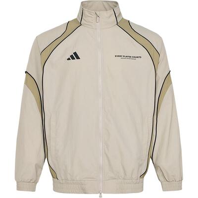 阿迪达斯男士立领梭织休闲外套