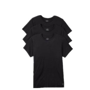 CK男t恤打底纯棉衫短袖圆领汗衫Calvin Klein凯文克莱三件套纯色