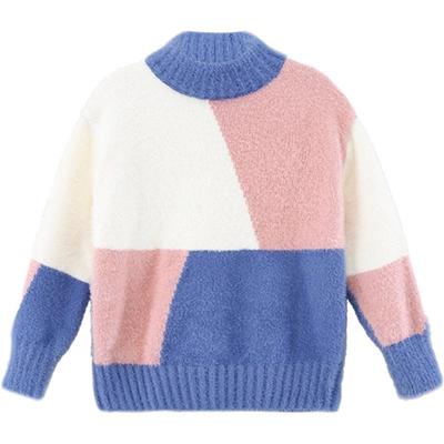 针织毛衣女女童时尚百搭