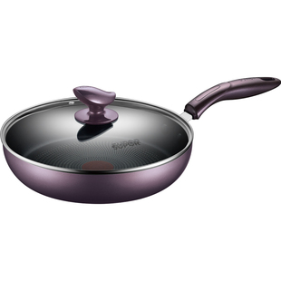 苏泊尔平底锅不粘锅煎锅家用火红点牛排烙饼锅大燃气电磁炉不沾锅