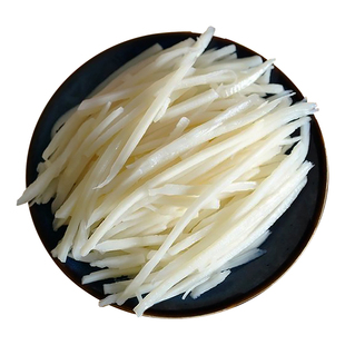 宝应荷仙莲藕丝新鲜美味清炒脆藕丝干煸火锅凉拌菜正宗扬州特产