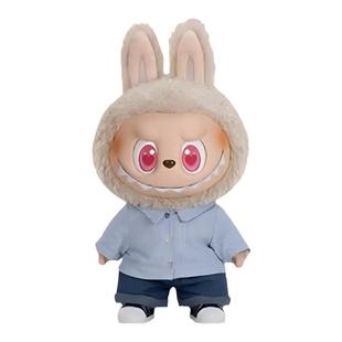 泡泡玛特拉布布POP MART ZIMOMO搪胶labubu zimomo大天使 大首领