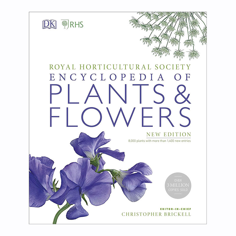 【预售】Encyclopedia Of Plants and Flowers 百科全书:植物和花卉 英文原版图书籍进口正版 DK出版