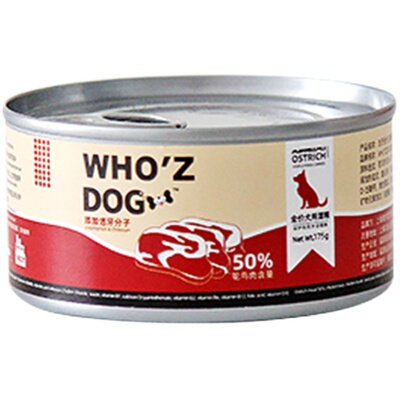 【旺财】whozdog狗狗主食大红罐