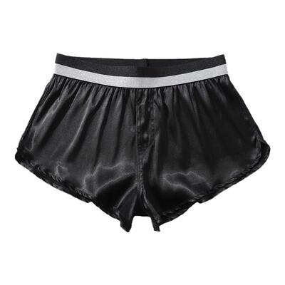 家居丝质男士性感舒服宽松短裤