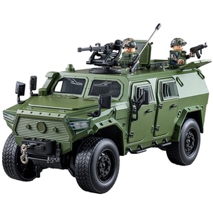大号合金猛士装甲车玩具男孩仿真越野车小汽车模型退伍老兵纪念品