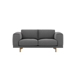 川至悦来 丹麦Muuto Outline现代简约真皮软包双人客厅沙发可定制