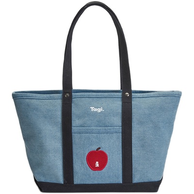 Tagi.单肩包帆布托特手提斜挎包