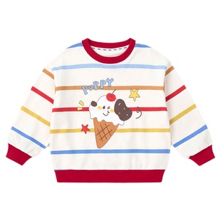 嘟嘟家儿童卫衣宝宝春秋洋气衣服男童女童春季长袖上衣婴儿童装类