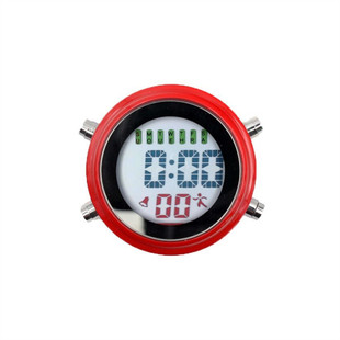 电动摩托车车载迷你电子方形温度时钟防水夜光灯仪表外卖装备