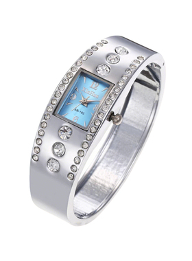 Vintage古着清凉感海洋蓝手表