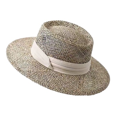 大头围老钱风草编防晒遮阳帽女