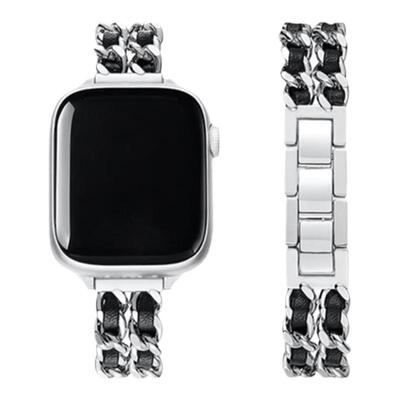 ZEGL适用苹果手表表带小香风手环