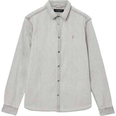 ALLSAINTS男士牛仔衬衫