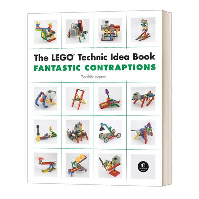 英文原版 The LEGO Technic Idea Book 乐高创意搭建指南 奇妙装置 乐高技术创意书 Fantastic Contraptions 进口英语原版书籍