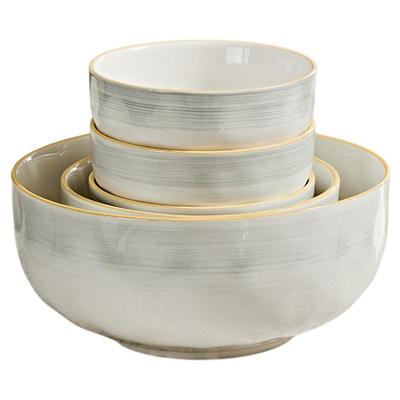 高级感陶瓷米饭碗家用2025新款