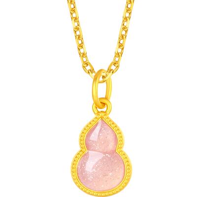 周大福SOINLOVE黄金吊坠