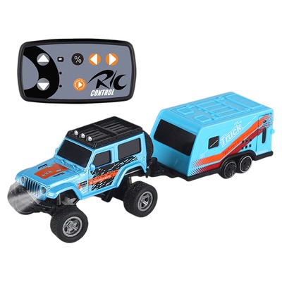 大脚怪合金迷你遥控车越野攀爬桌面rc超小型汽车玩具儿童四驱漂移