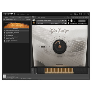 飞天情感尼龙吉他音源Musical Sampling Nylon Rustique kontakt