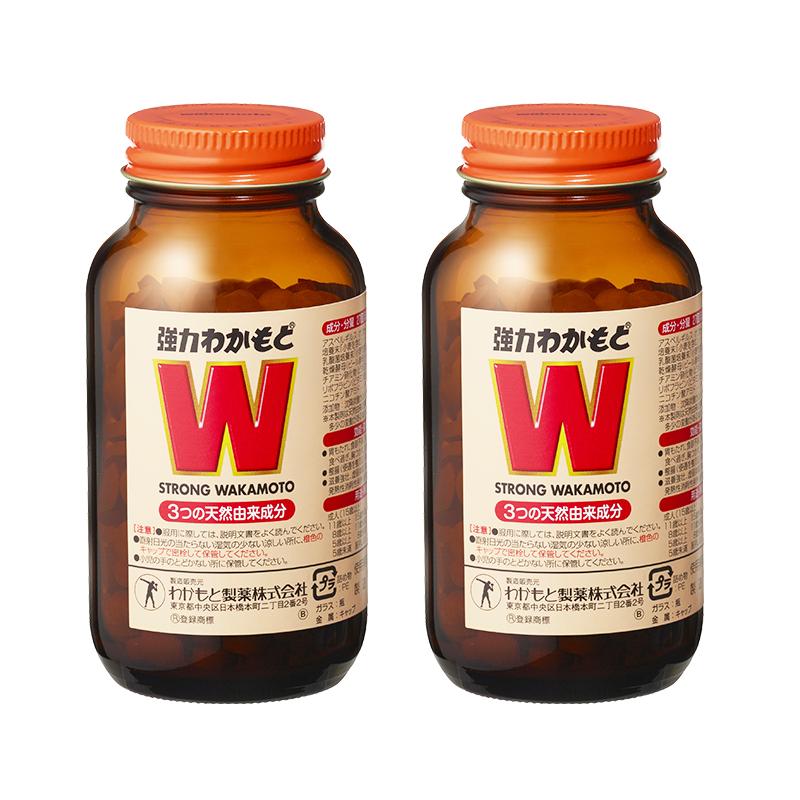 WAKAMOTO日本益生菌无添加健胃通便调理肠胃乳酸菌酵素丸300粒/瓶