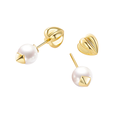 PEARLSTIGE简约珍珠耳钉