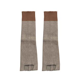 喇叭保暖针织靴子美拉德灰色袜筒袜套堆堆袜秋冬配鲨鱼裤腿套y2k