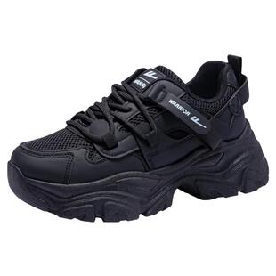 回力老爹鞋女款2026新款春季黑武士跑步休闲鞋女款软底运动鞋女款