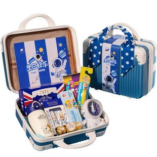 龙三叔高端十岁生日百日宴伴手礼回礼盒宝宝满月周岁零食分享礼品