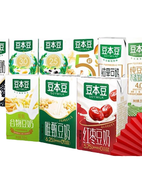 豆本豆豆奶多规格多口味