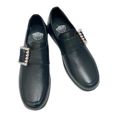 mp实用软底牛皮英伦复古绅士通勤