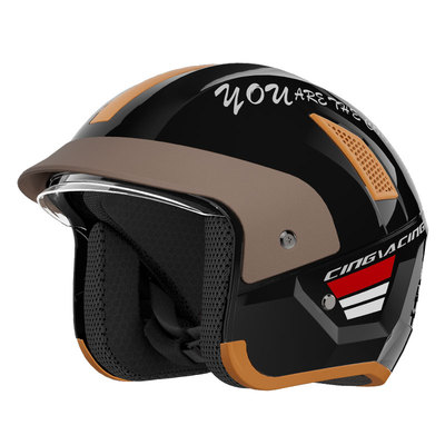 防雾防雨电动车四季款头盔不压发