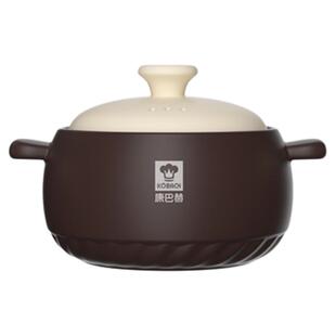 康巴赫砂锅家用燃气电陶炉陶瓷煲仔饭耐高温干烧不裂沙锅石锅汤锅