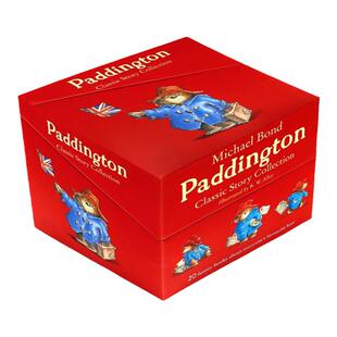 帕丁顿熊经典故事集20册盒装 Paddington classic story collection 英文原版儿童英语合集绘本故事书进口英语书籍HarperCollins
