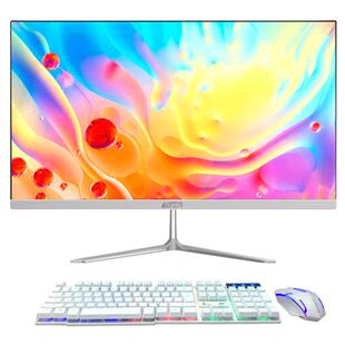 i7高性能超薄一体机电脑高配家用商务办公台式主机游戏型四核六核酷睿i3i5i7非触摸屏幕高端设计整机全套