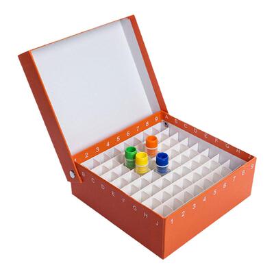 纸质冷冻管盒低温冰箱配套使用