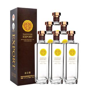 【年货送礼】天佑德青稞酒42度出口型750ml*6有机纯粮 白酒整箱装