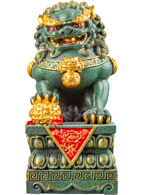 逗兽记青砂石摆件国潮桌面茶宠